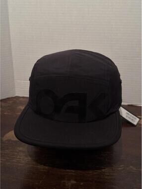 Oakley Mark II 5 Panel Hat 911964-02E Custom Fit Polyester New NWT